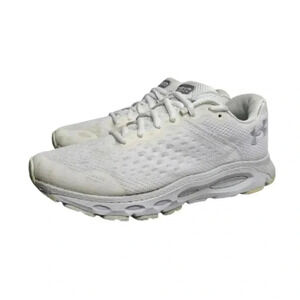 Under Armour Women's 2021 HOVR Infinite 3 White Halo Grey Running Shoes Size 10